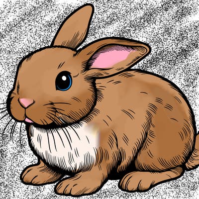 realistic bunny