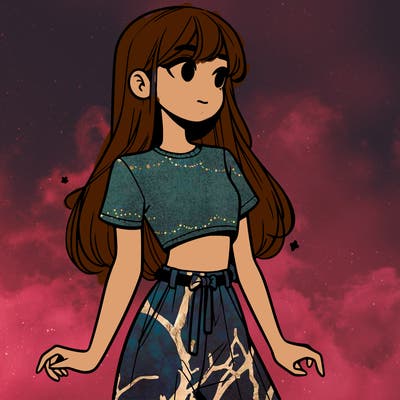 girl in a cute crop top