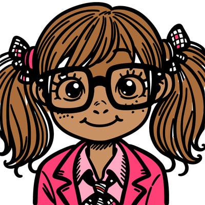 nerd girl