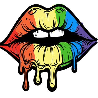 lips that look realistic and drip