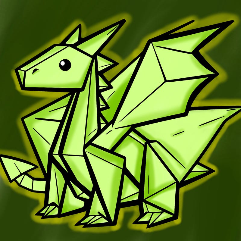 origami dragon