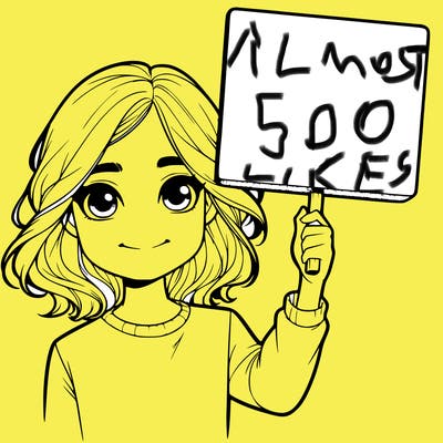 realistic girl holding up a sign