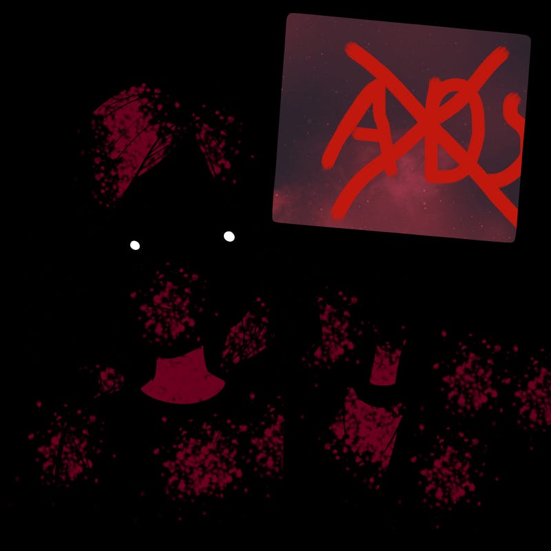 realistic girl holding up a sign