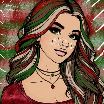 detailed realistic girl