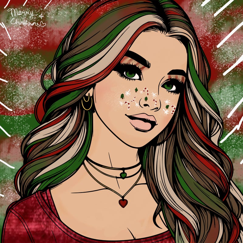 detailed realistic girl