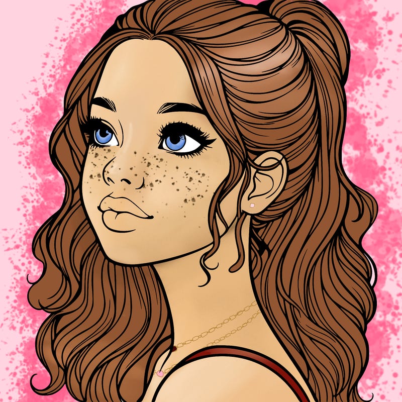 beautiful realistic girl