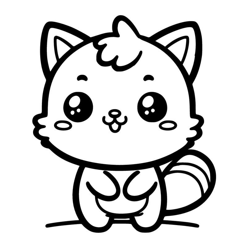 cute chibi cat