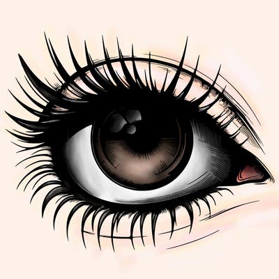 realistic eye