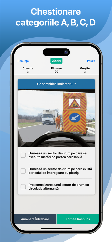 Chestionare Auto 2026: Drivero - Education App | MWM