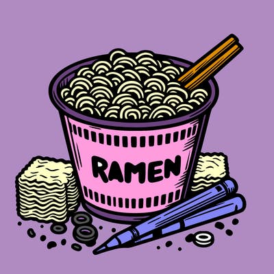 ramen noodles