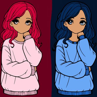 𝕣𝕒𝕘𝕒𝕫𝕫𝕒 𝕔𝕒𝕣𝕚𝕟𝕒 𝕔𝕠𝕟 sweatshirt