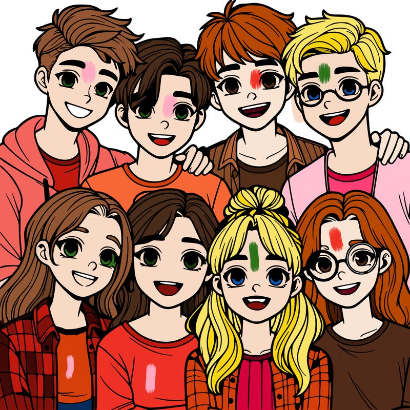 group of close friends