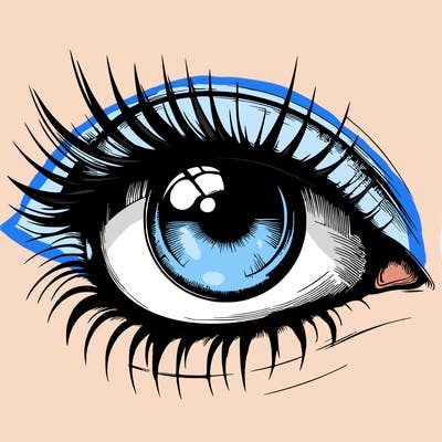 realistic eye