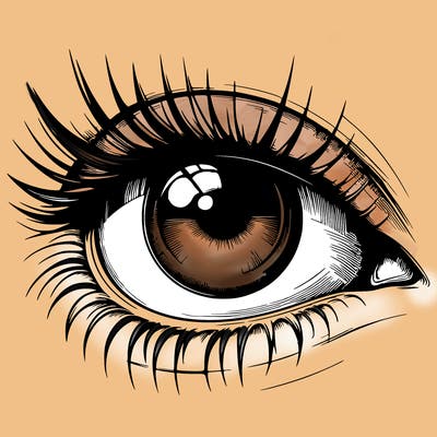 realistic eye