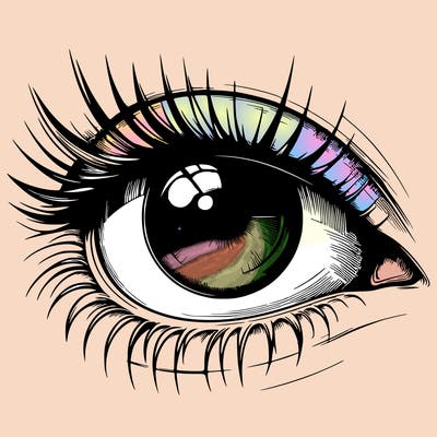 realistic eye