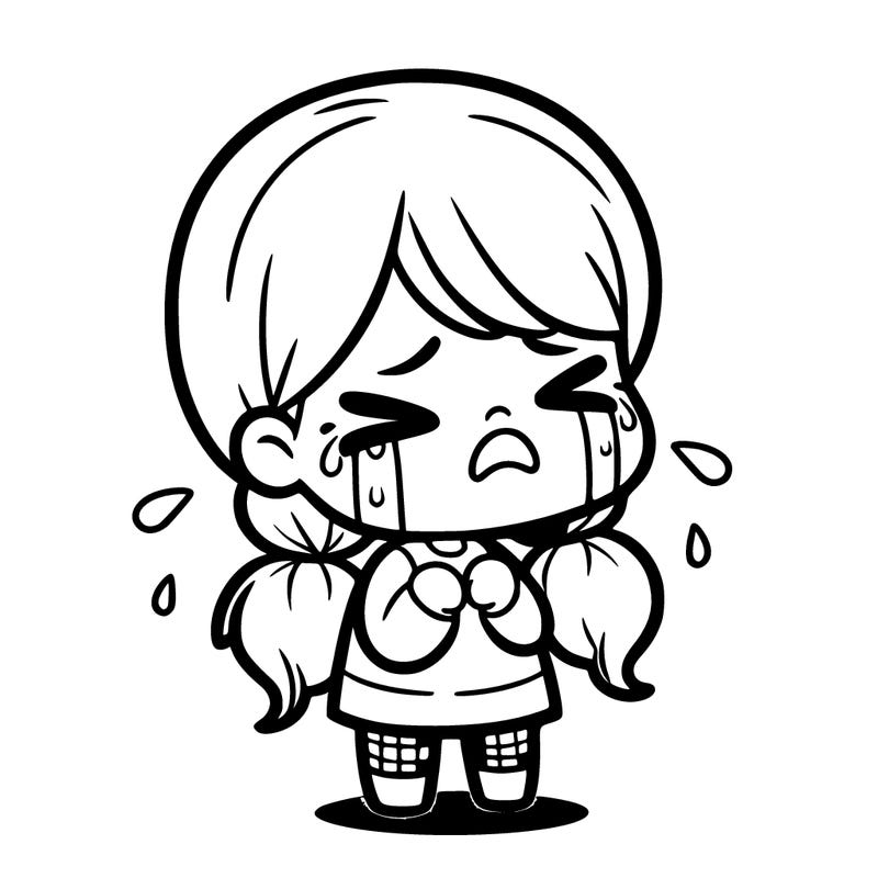 girl crying