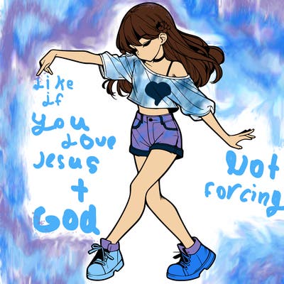 realistic girl danceing