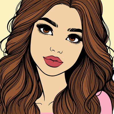 beautiful realistic girl