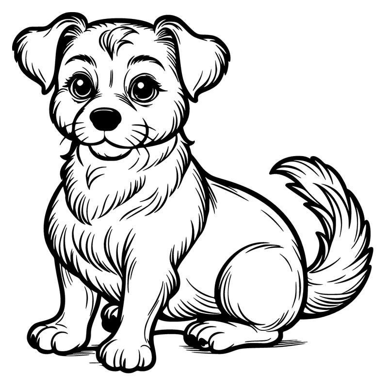 realistic dog