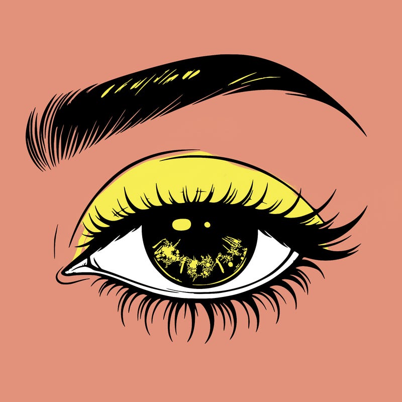 eye closed realistic