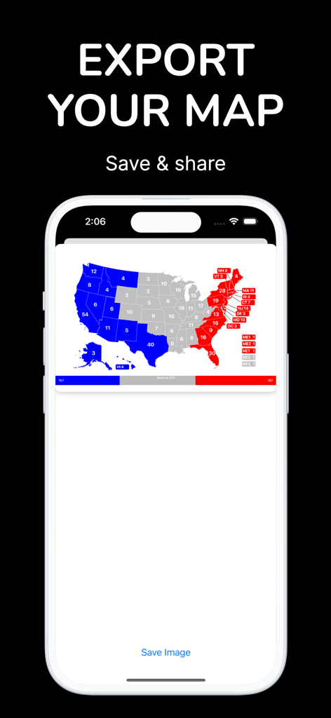 Electoral college map USA 2024 | Predict the Path to 270