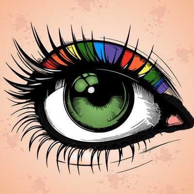 realistic eye