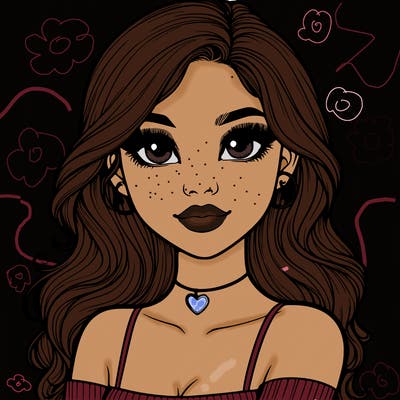 realistic pretty girl