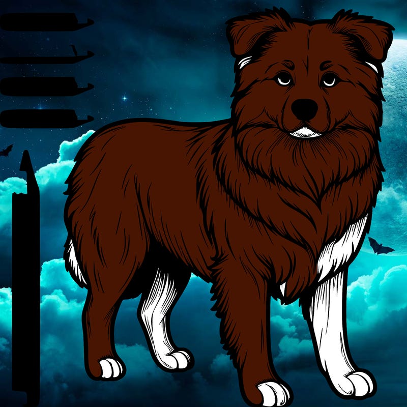 realistic dog