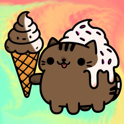 ice cream cat