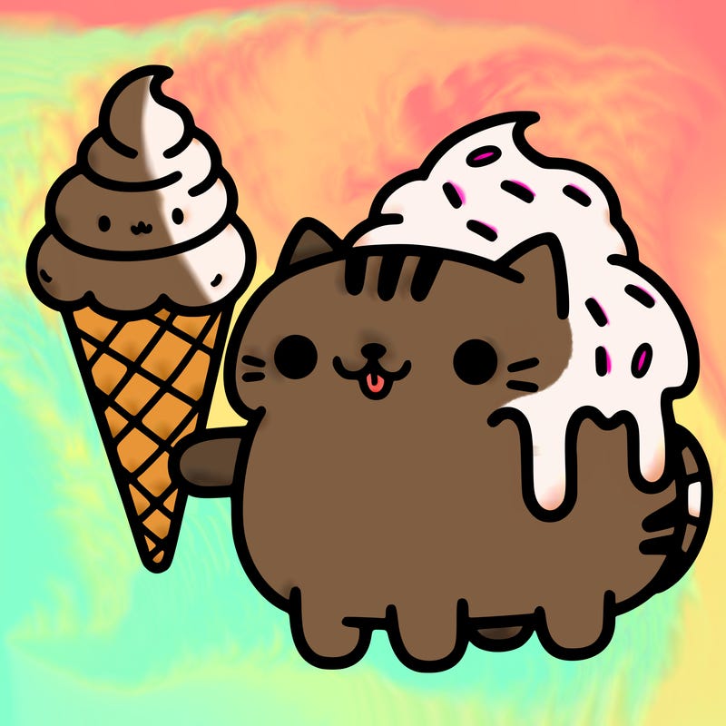 ice cream cat