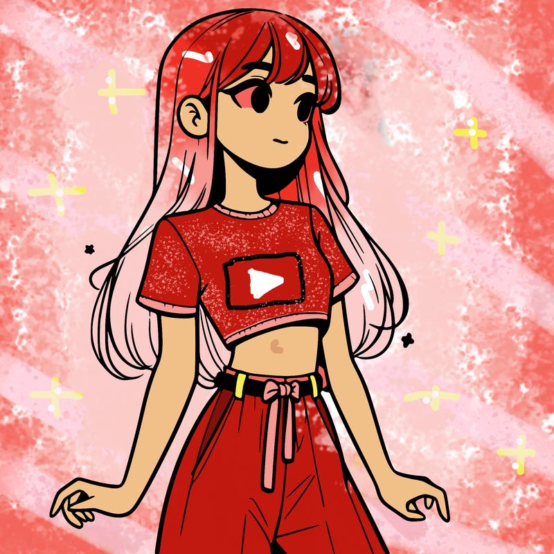 girl in a cute crop top