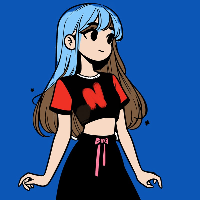 girl in a cute crop top