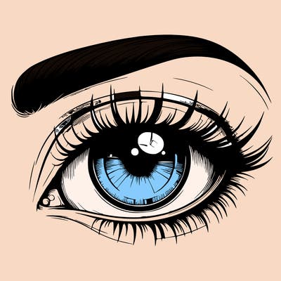 realistic eye