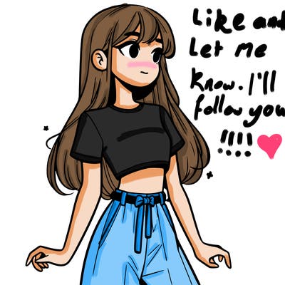 girl in a cute crop top