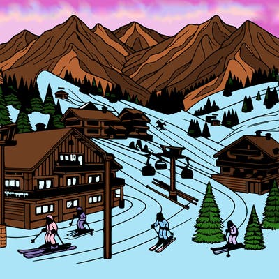 ski resort