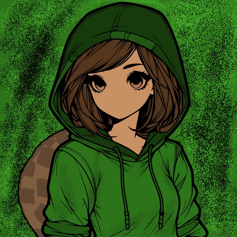 realistic girl with hoodie