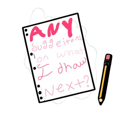 a blank paper