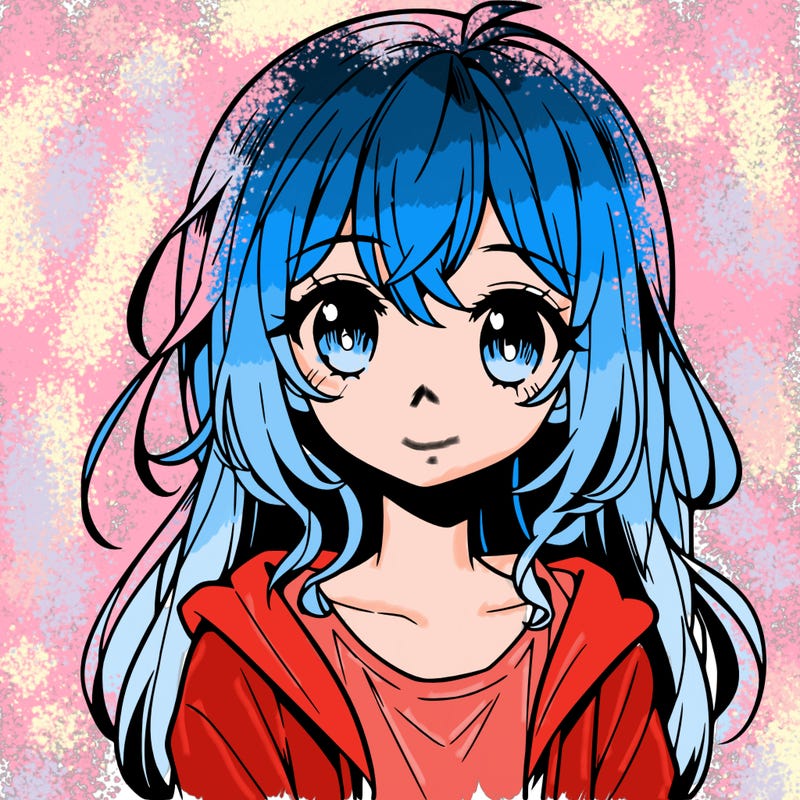 manga girl cute