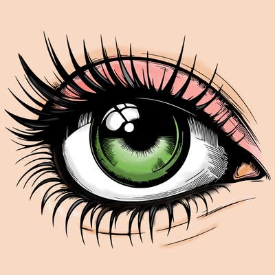 realistic eye