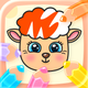 AI-Free Kids Coloring • Mea