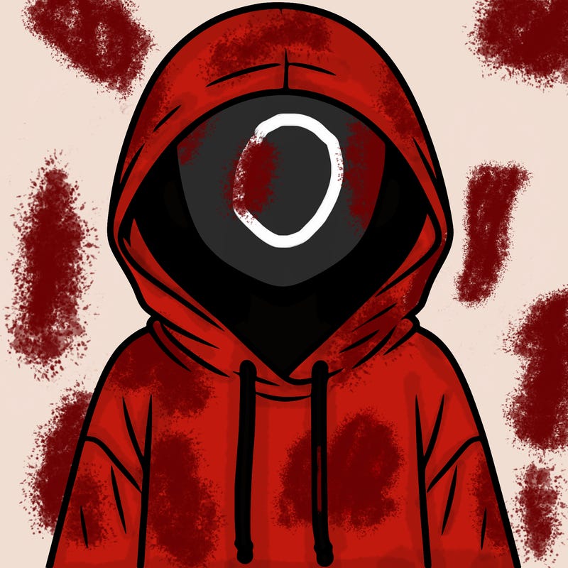 faceless girl in hoodie