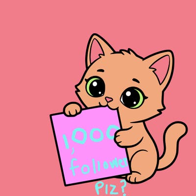 a small cat with a blank sheet of paper in its hand. the cat is sooooooo cute!