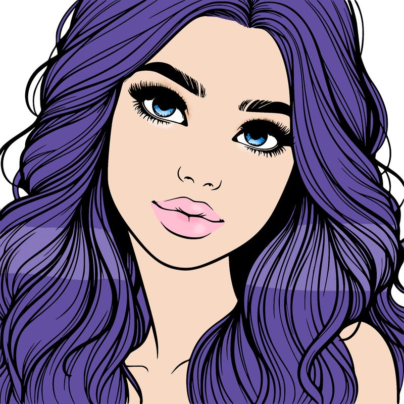 beautiful realistic girl