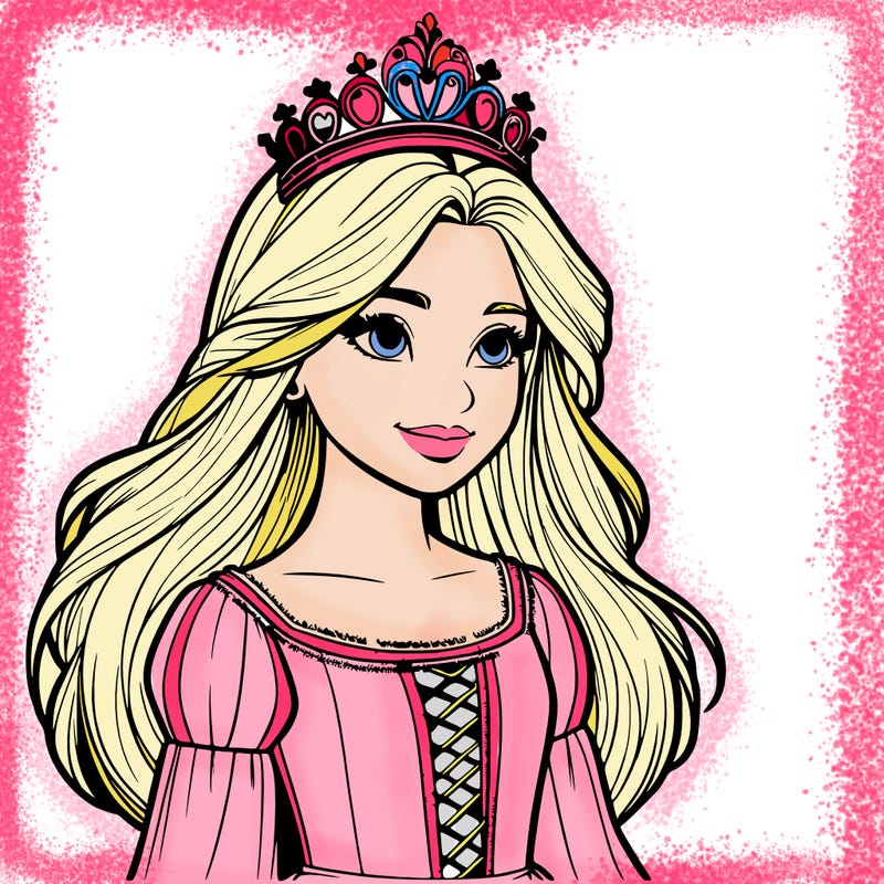 a realistic medieval princess with a tiara