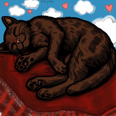 realistic dead cat