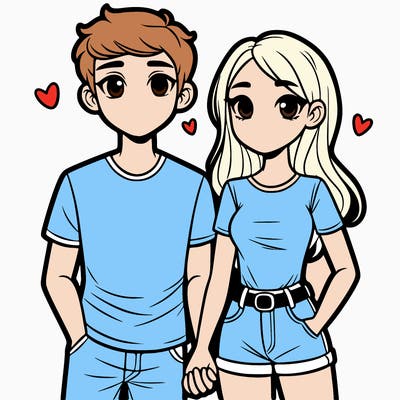 boyfriend and girlfriend