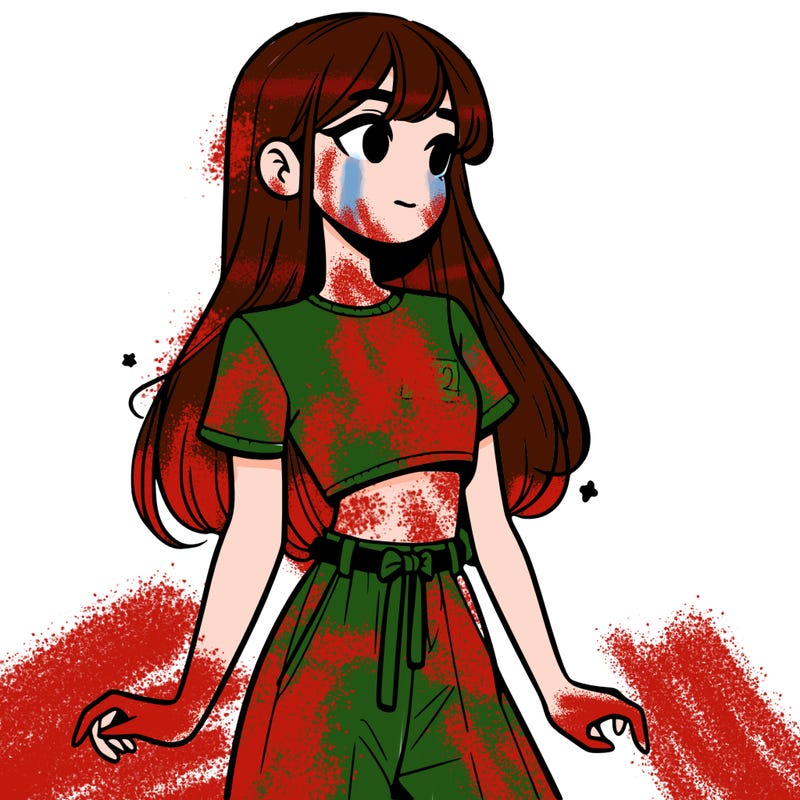 girl in a cute crop top