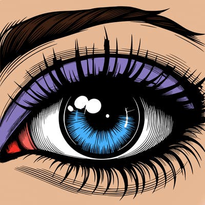 realistic eye