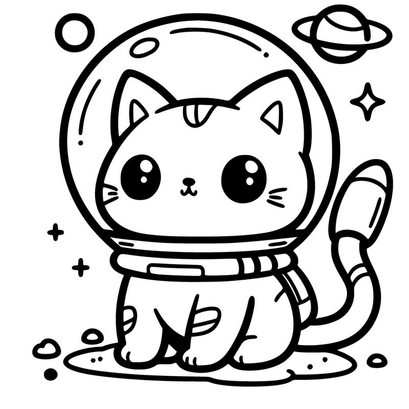 a space cat