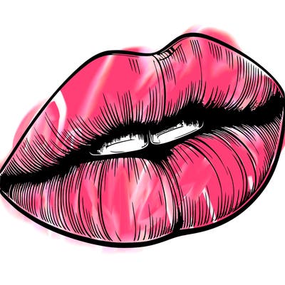 realistic lips